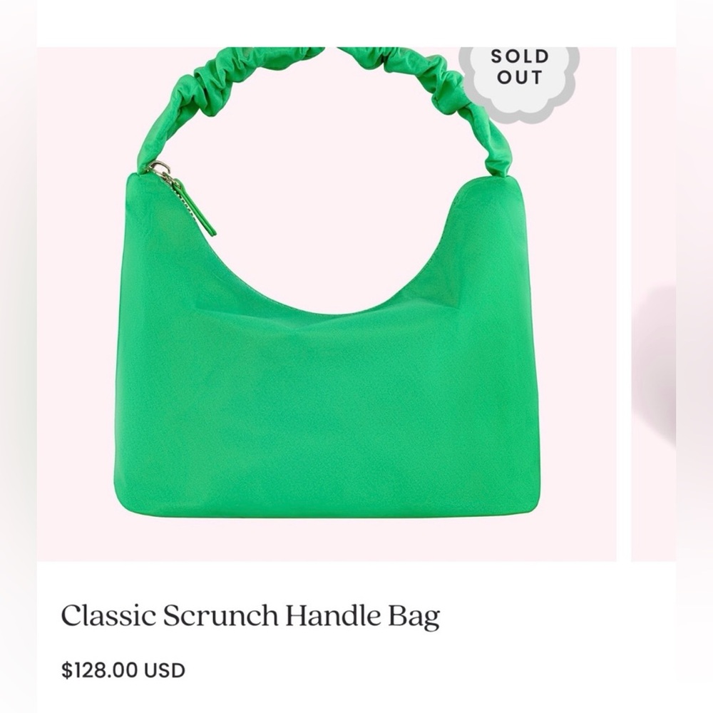 Stoney Clover Lane scrunch handle bag